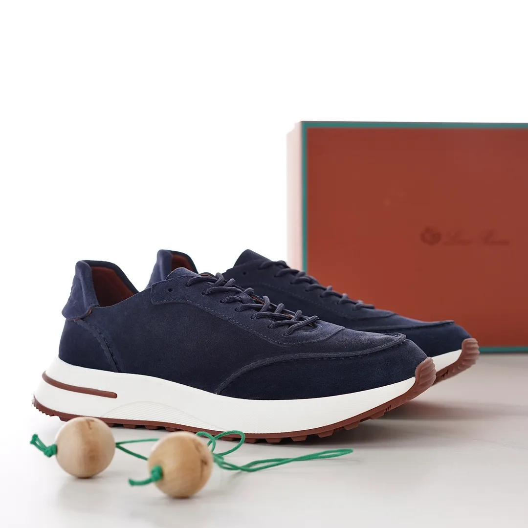 Factory price: 480💰 loro men's shoes💰iana/L men's shoes💰 Size: 38-45, customized 45 non-returnable Materials: The upper is made of elastic cloth for routing. Anti-fleece fabric is wrapped on the front and back to ensure stability. The back is equipped with a cushion to improve wearing comfort. Breathable mesh shoes. Elastic cloth inner𥚃 latex mesh insole. Sole I Men's Shoes💰Foam Combination T Men's Shoes💰U Outsole